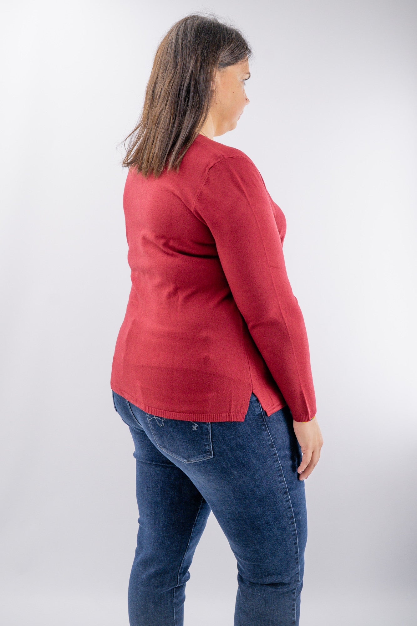 Cardigan over con tasche