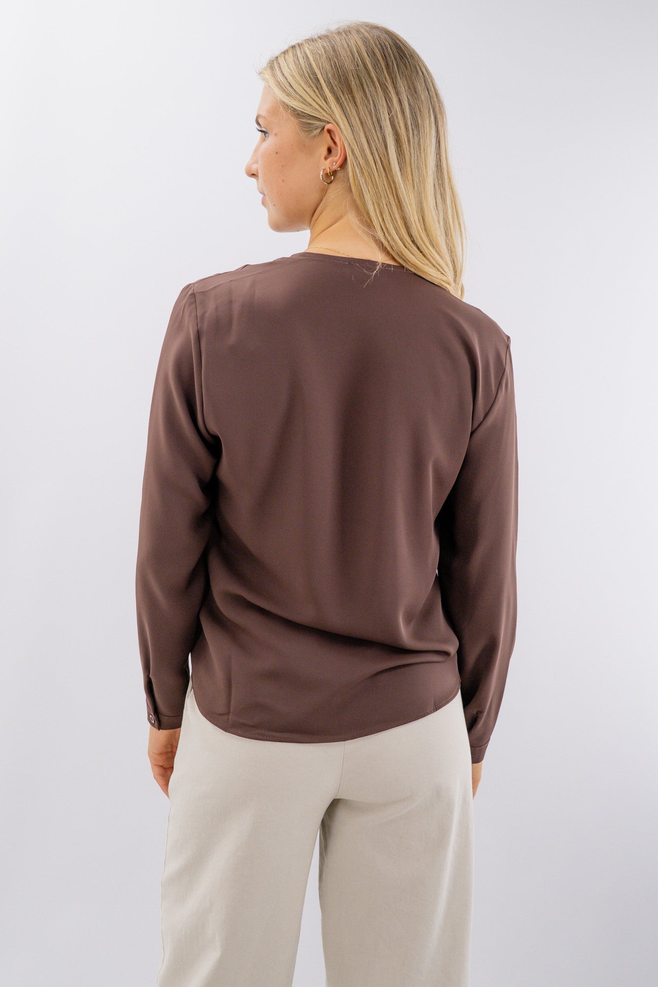 Blusa con volants