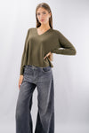 Maglia con scollo a V
