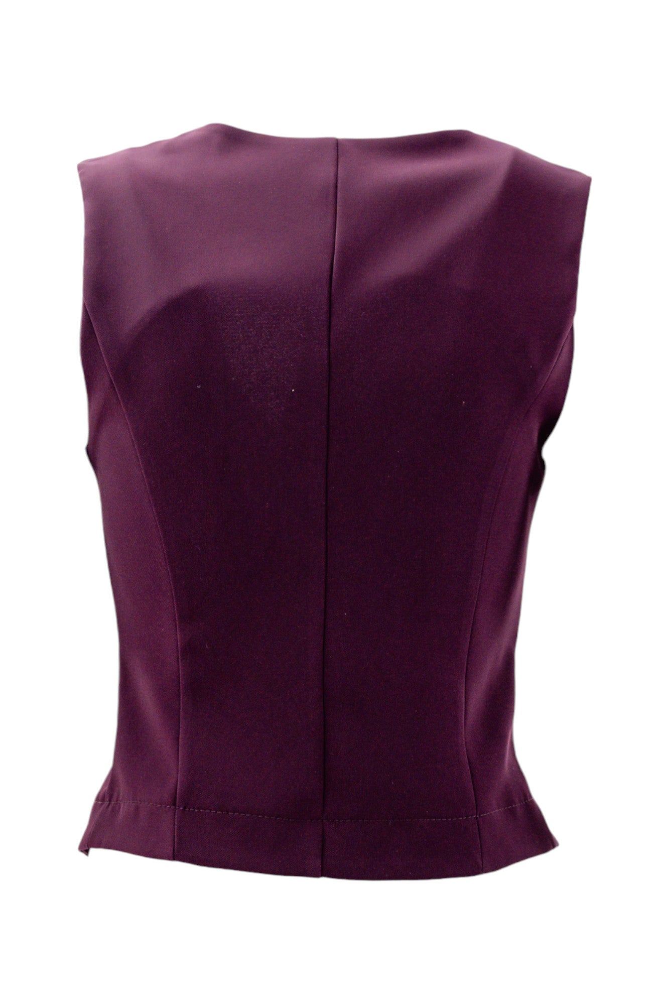 Elegante gilet fluido con bottoni