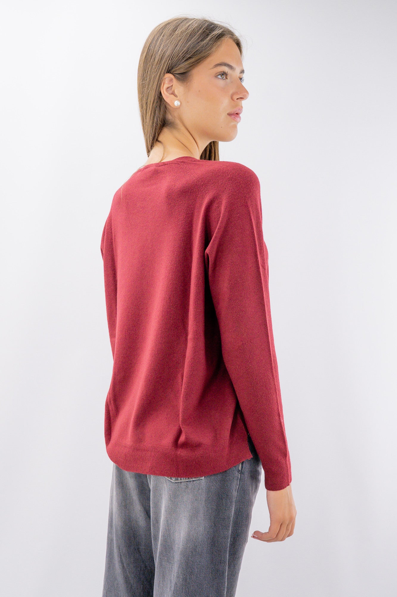 Maglia con scollo a V