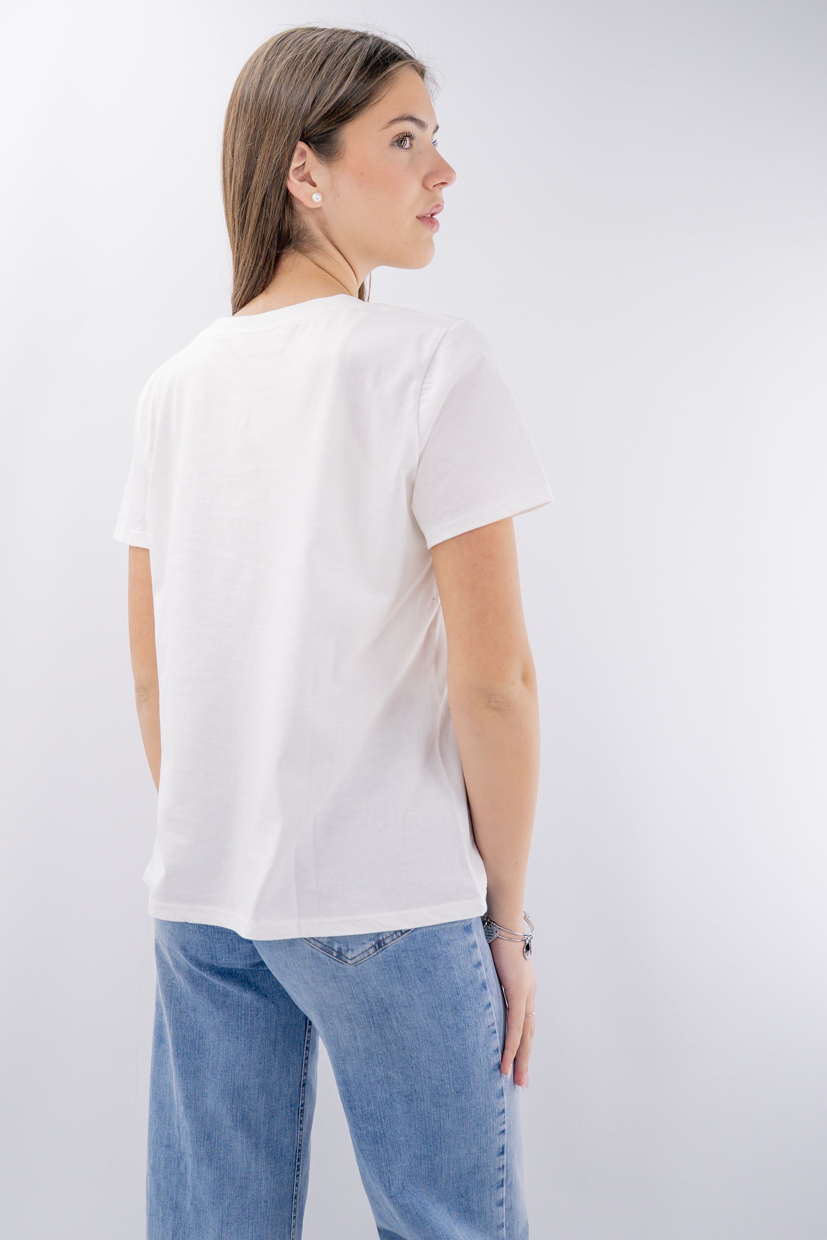 T-shirt con ricamo Gin Tonic