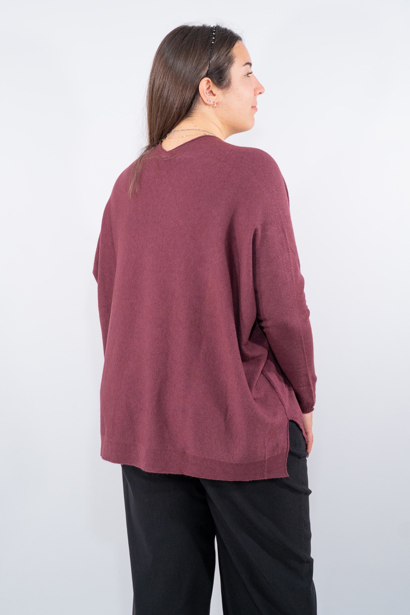 Maglia con scollo a V