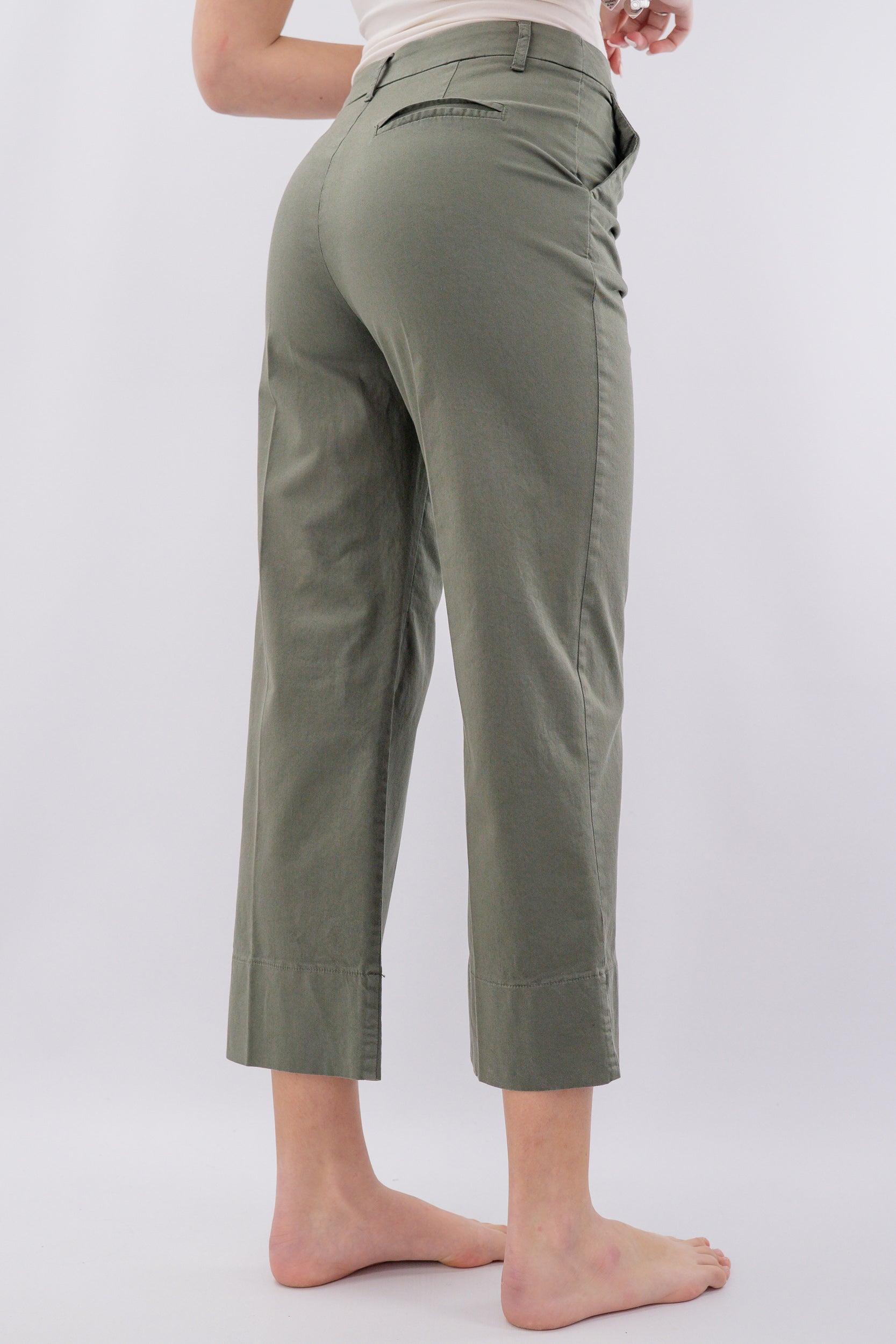 Pantalone cropped a palazzo