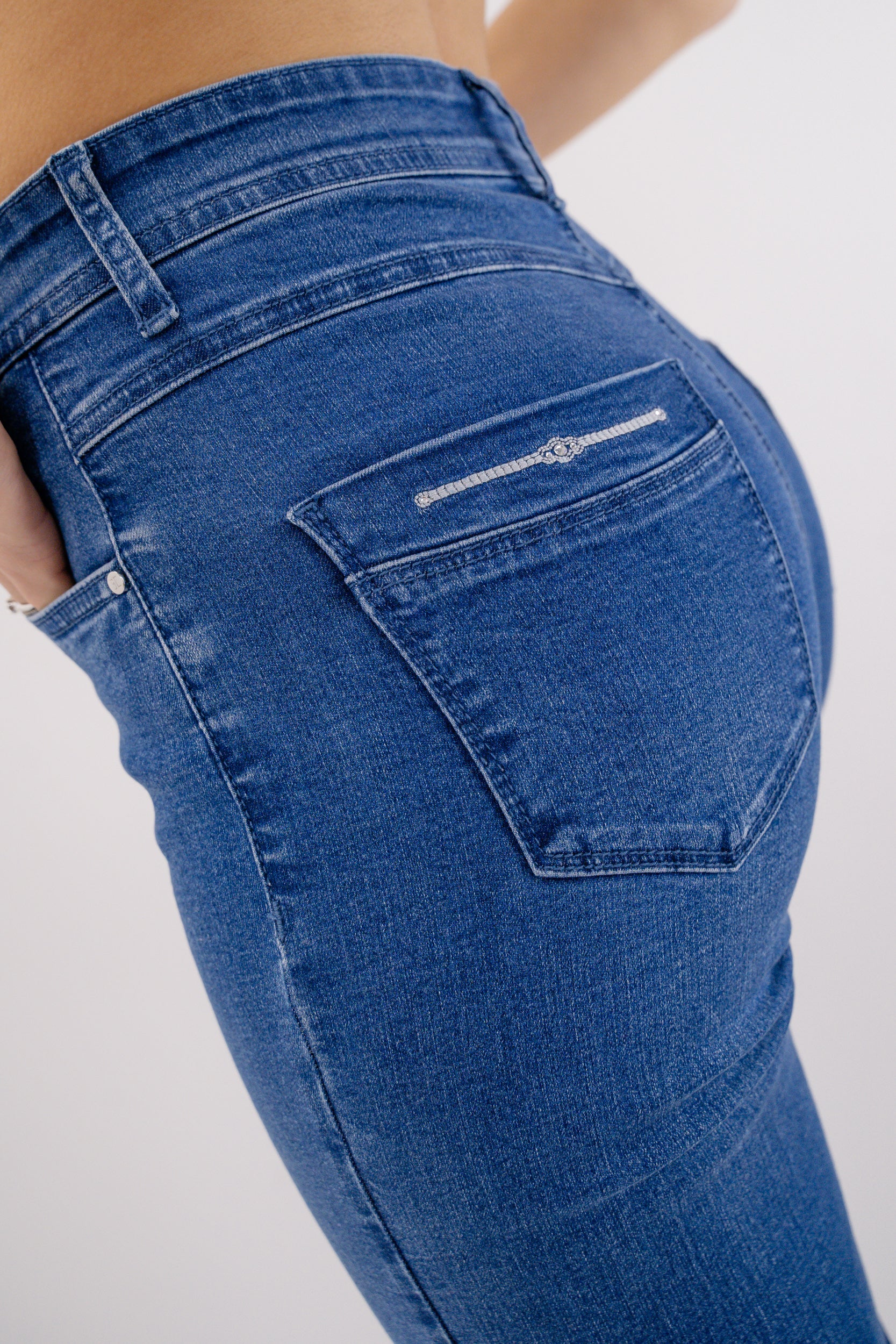 Jeans skinny high-waist