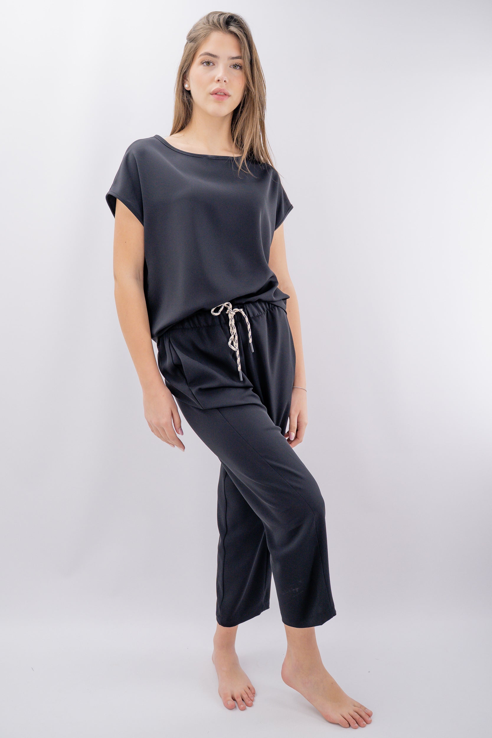 Set coordinato blusa e pantalone