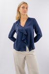 Blusa con volants