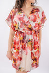 Mini dress stampa floreale