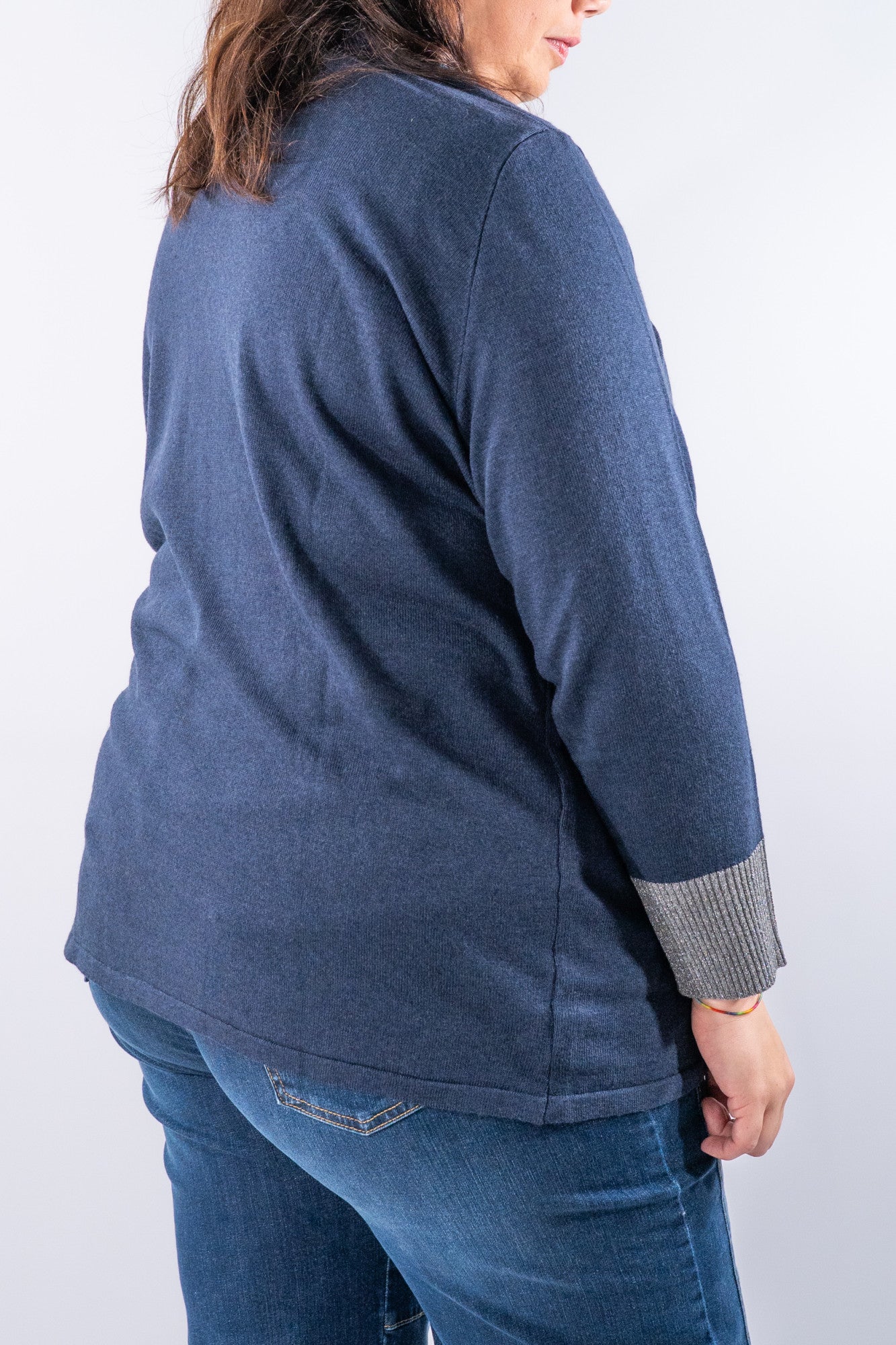 Maglia effetto twin‑set