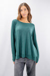 Maglia oversize con lurex