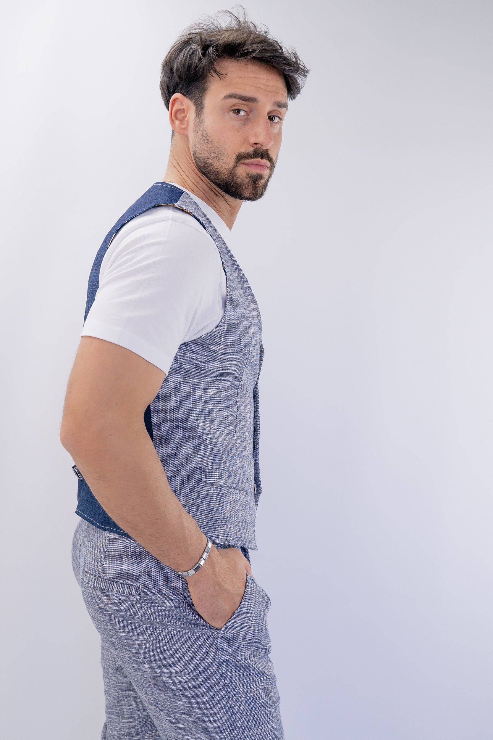 Gilet/panciotto melange