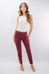 Jeggings in drill di cotone