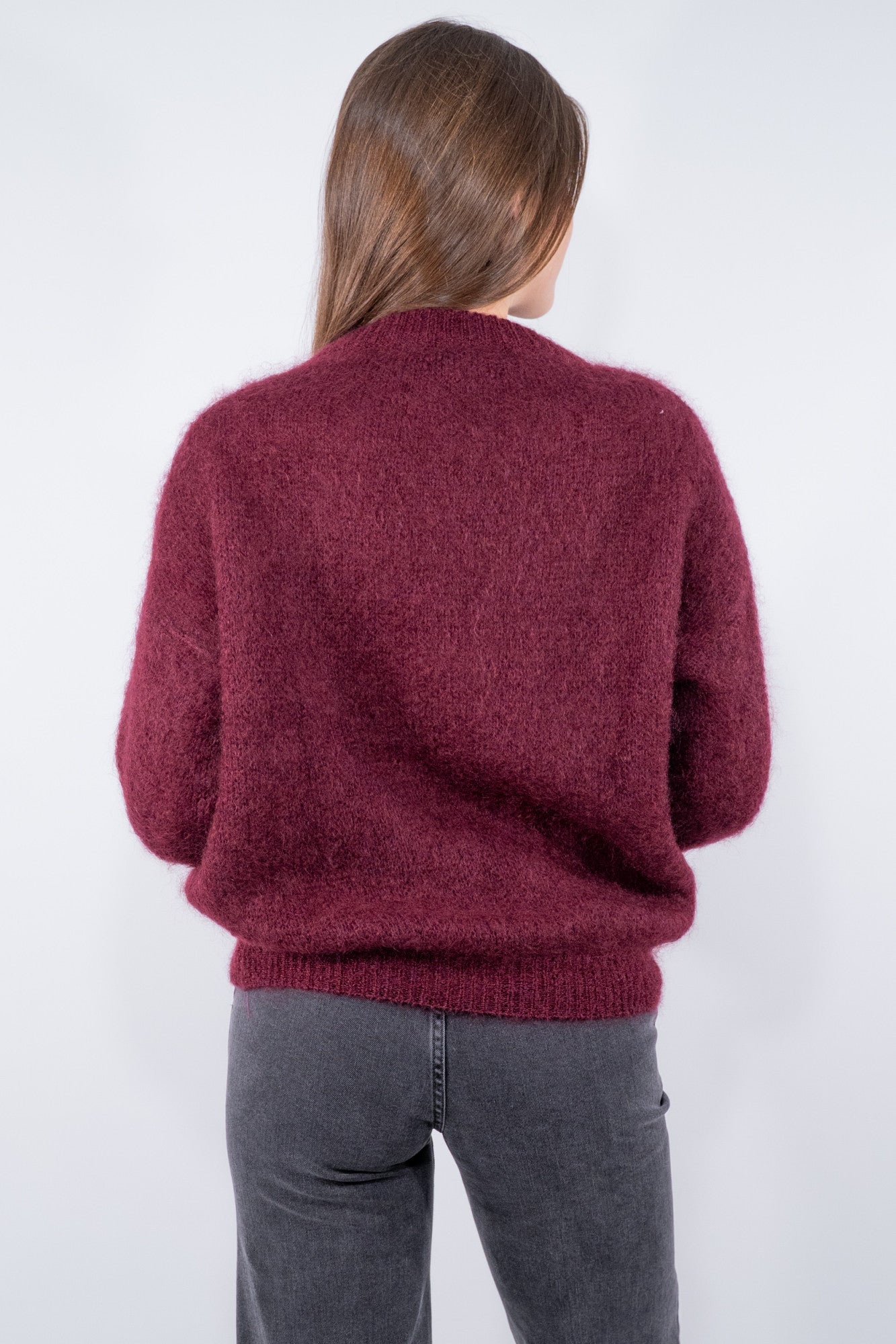 Girocollo in super kid mohair