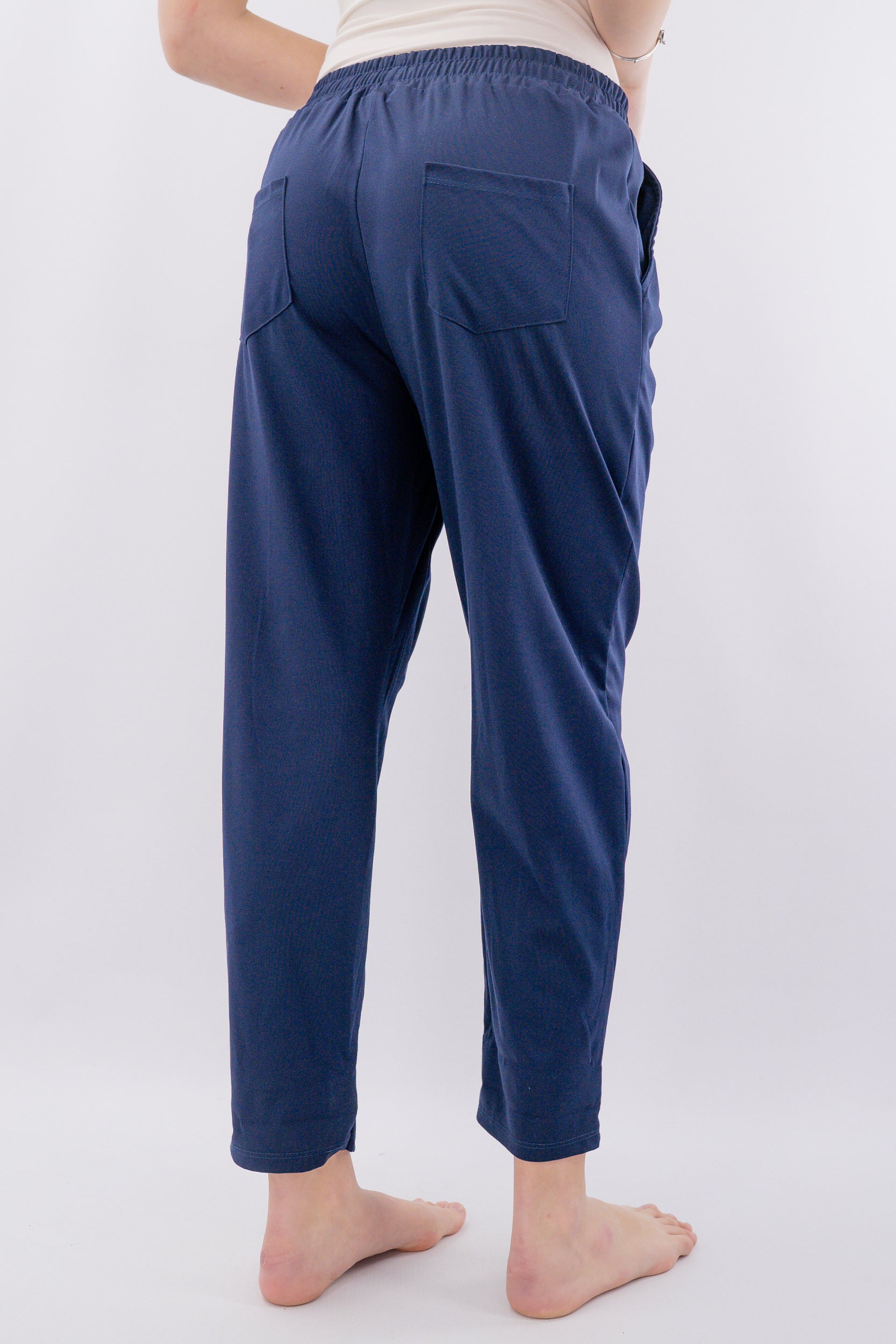 Pantalone relaxed fit con coulisse regolabile