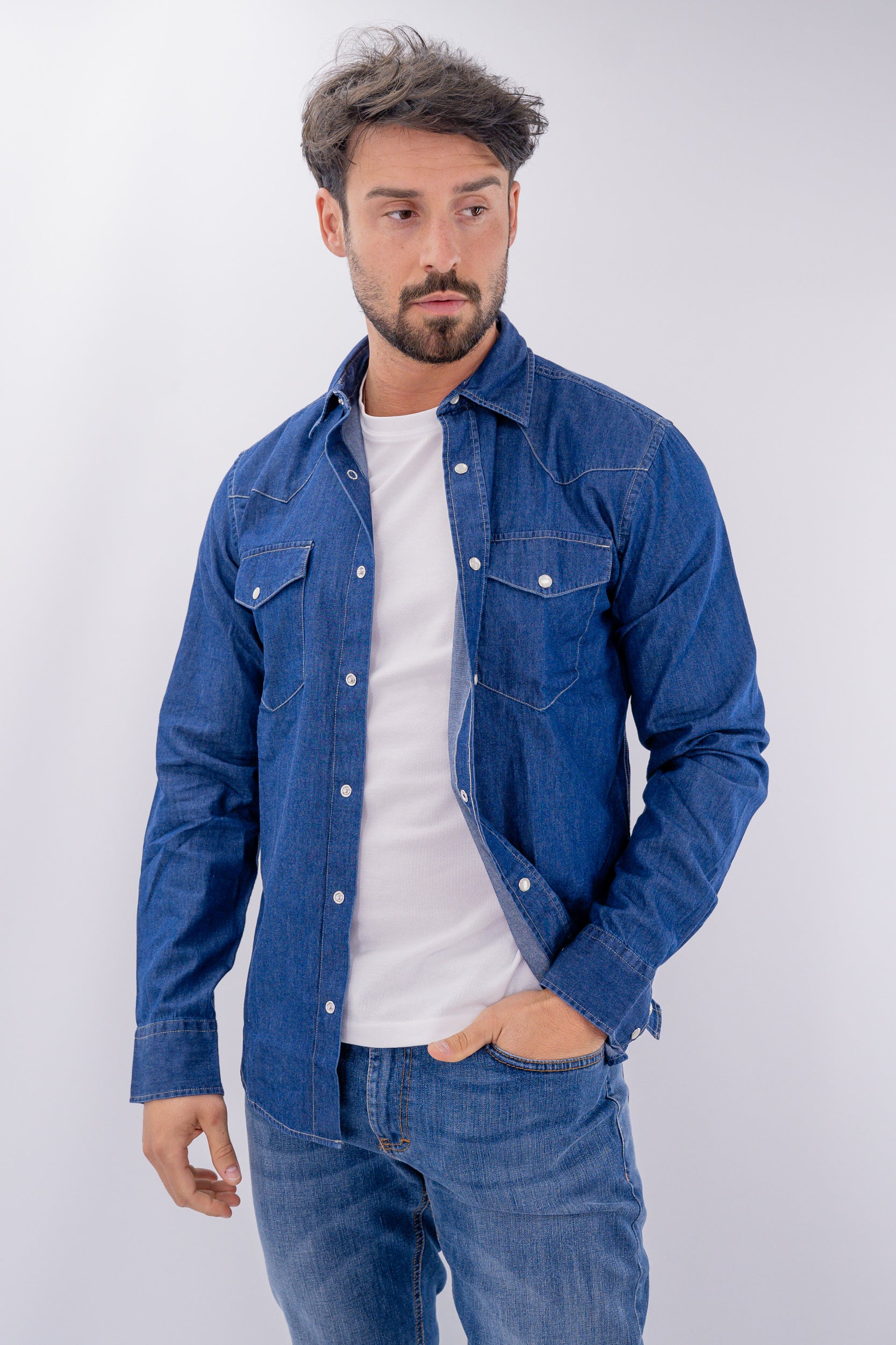 Camicia in denim