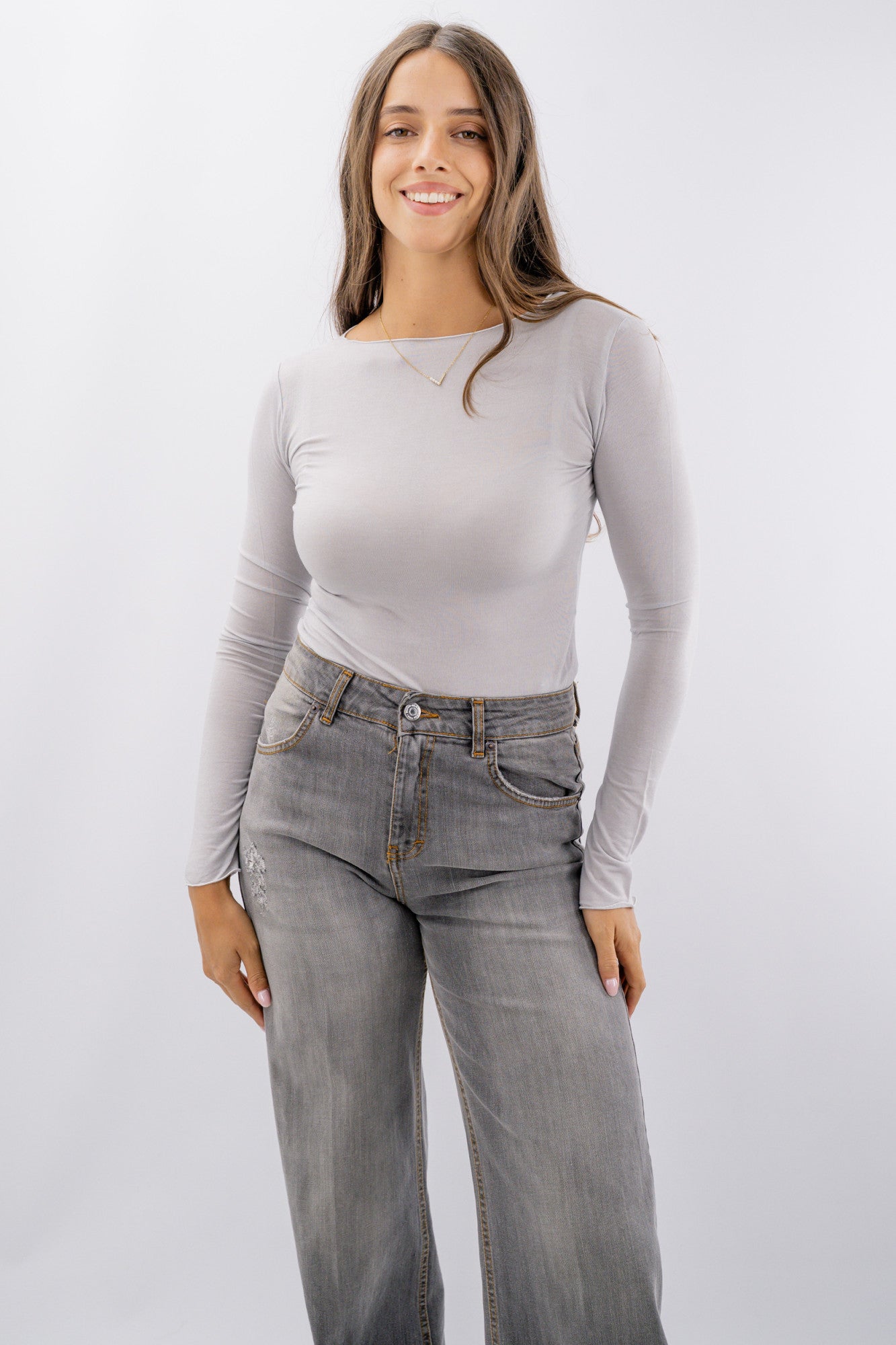 Cashmirina - maglietta misto cashmere extra-fine