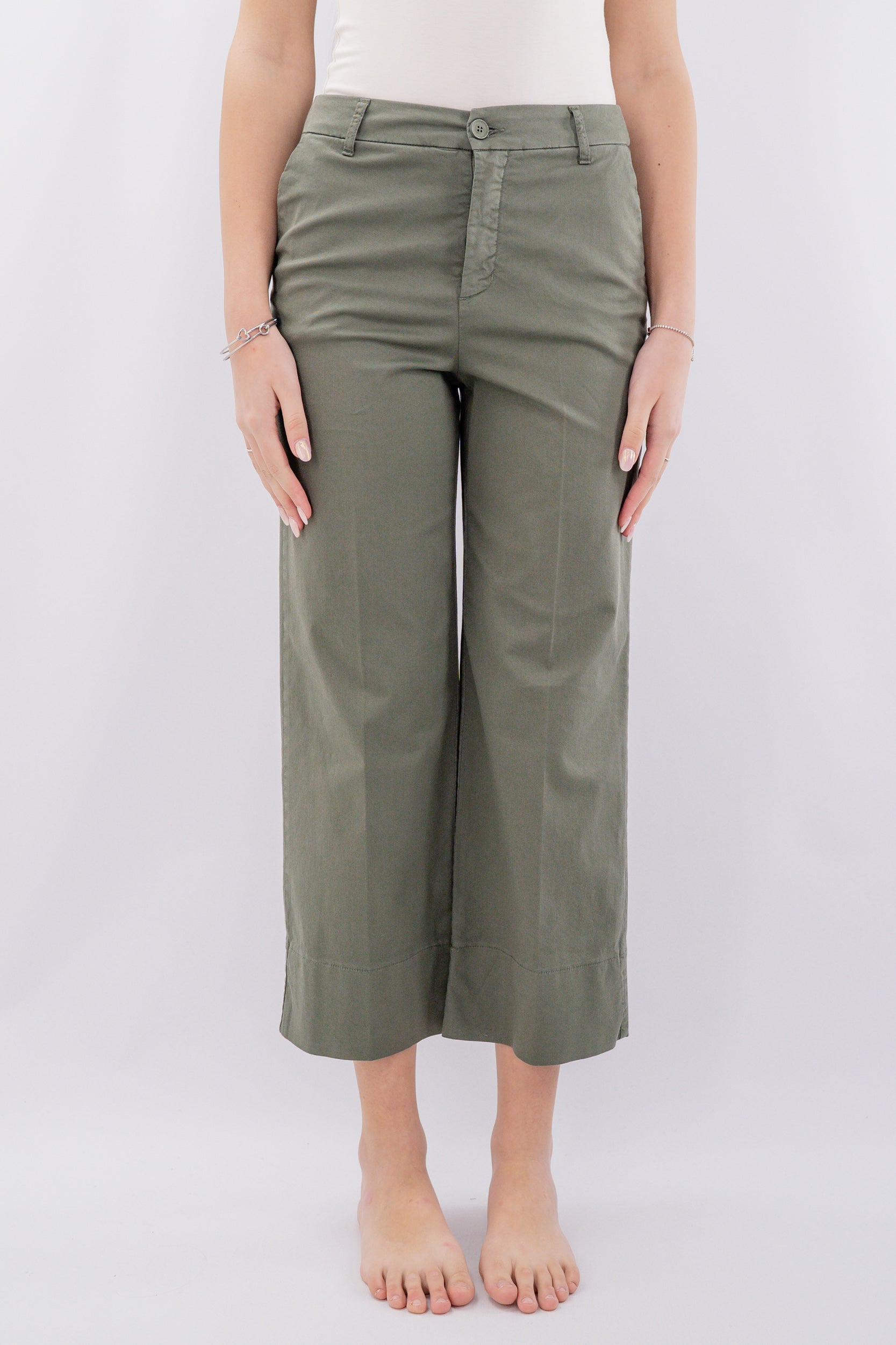 Pantalone cropped a palazzo
